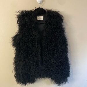 Yves Salomon fur vest size 36